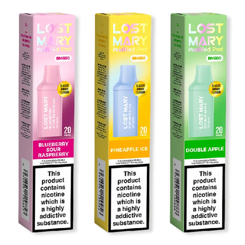 Lost Mary BM600 Prefilled Vape Pods
