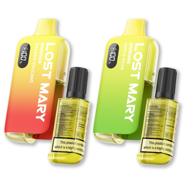 Lost Mary BM6000 Prefilled Vape Kit | 6000 Puffs | 10mg & 20mg