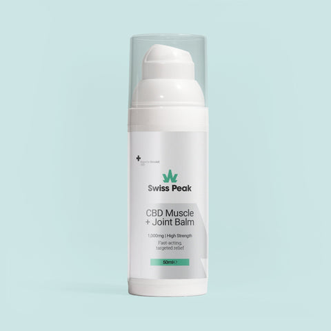 Swiss Peak 1000mg CBD Muscle & Joint Balm | 50ml