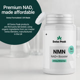 NMN = NAD+ Supplement (600mg per Serving) Cellular Repair & Energy Metabolism