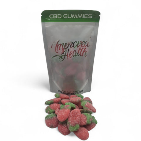 Wild Strawberry CBD Gummies |40mg Broad Spectrum | Halal & Lab-Tested
