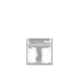 1-2g Mylar Bags – Clear/Black Airtight Heat-Seal Pouches