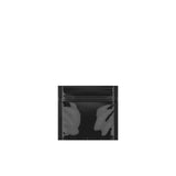 A small black resealable pouch or sleeve centered on a plain white background.