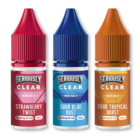 Seriously Clear Nic Salts