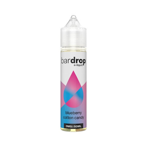Bar Drop E-Liquid - 50ml - Blueberry Cotton Candy [0MG]