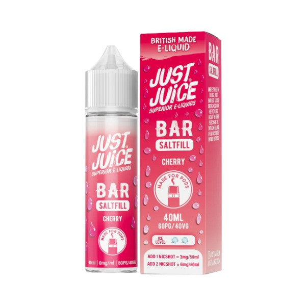 Just Juice Bar - 40ml - Cherry - Saltfill [0MG]