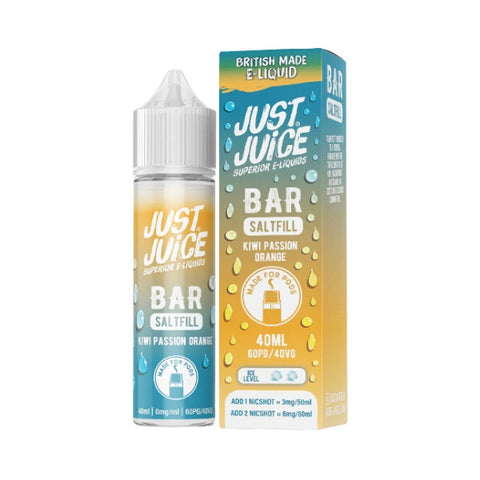 Just Juice Bar - 40ml - Kiwi Passion Orange - Saltfill [0MG]