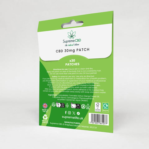 CBD Patches 30mg