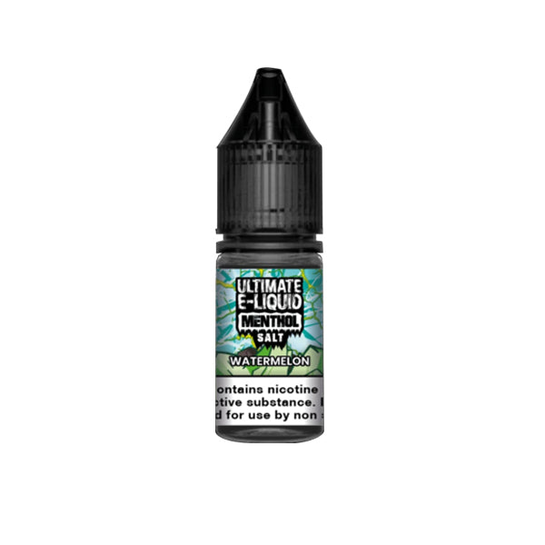 10mg Ultimate E-liquid Menthol Nic Salts 10ml (50VG/50PG)