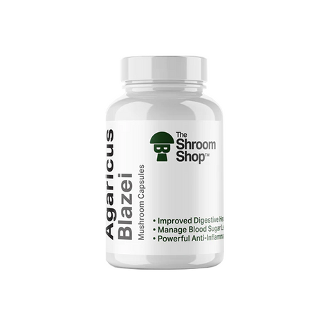 The Shroom Shop Agaricus Blazei 45000mg Capsules - 90 Caps