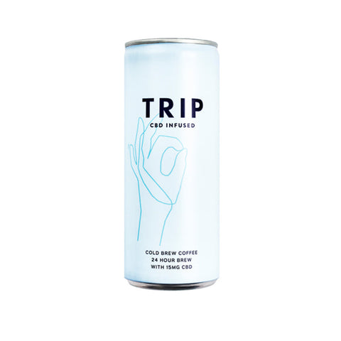 12 x TRIP 15mg CBD Infused Cold Brew Coffee Drink 250ml