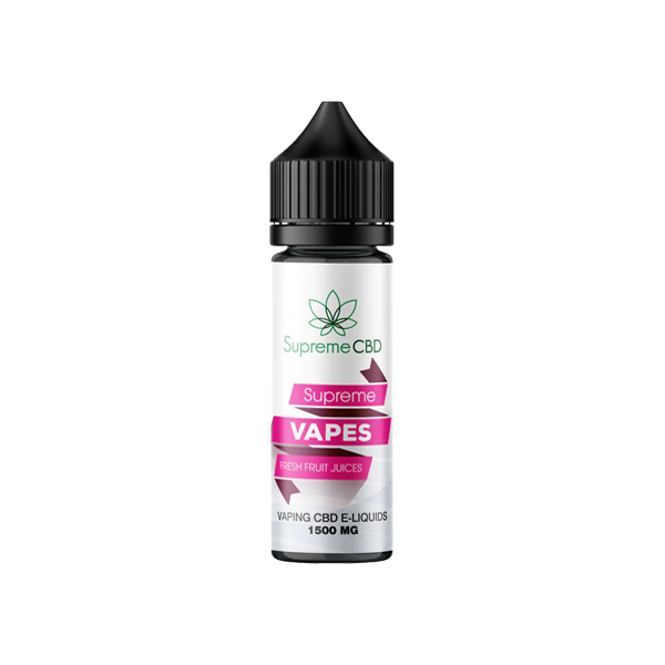 Supreme CBD 1500mg CBD E-liquid 50ml (60VG/40PG)