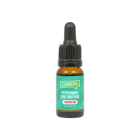 Canndid 1500mg CBD Tincture Oil 10ml - Peppermint