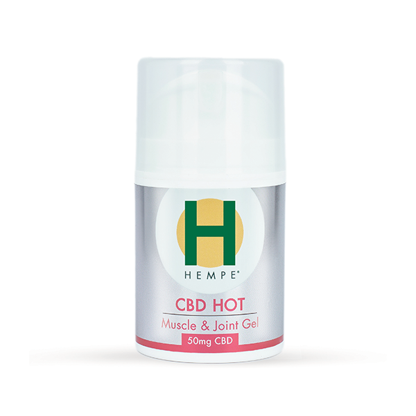 HEMPE 50mg CBD Hot Muscle & Joint Gel - 50ml