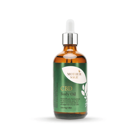 Mother Sage 100mg CBD Body Oil - 100ml