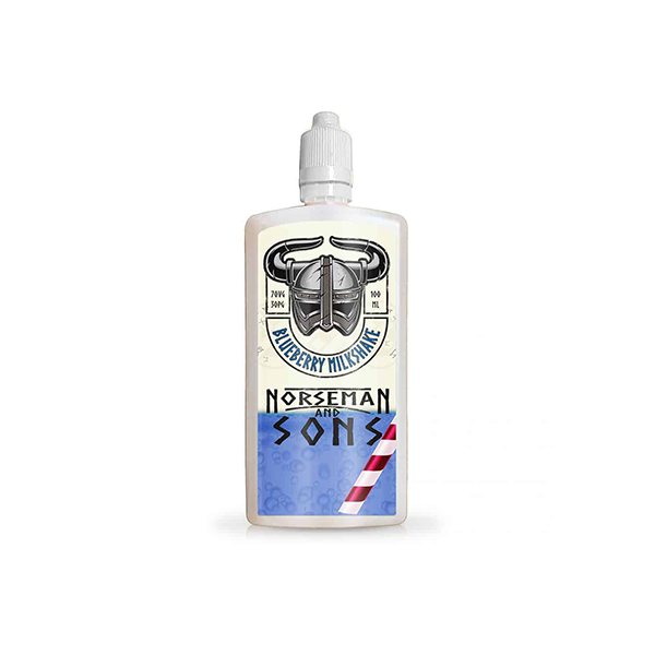 Norsemen 100ml Short-fill Flask Milkshakes 0mg (70VG/30PG)