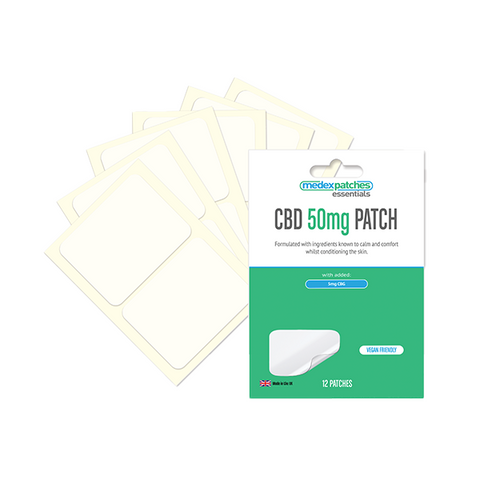 Medex Essentials 50mg CBD Patches - 12 pack