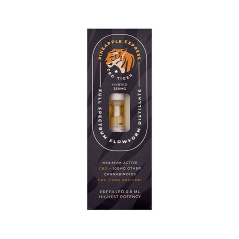 CBD Tiger 350mg Full Spectrum CBD Flowform Vape Cartridge