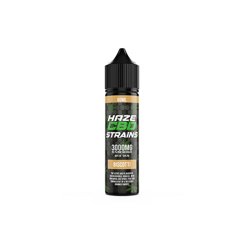 Haze CBD Strains 3000mg CBD E-Liquid 50ml Shortfill 0mg (50VG/50PG)