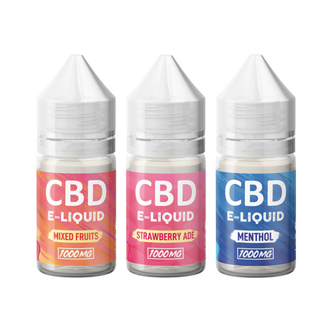 CBD Embrace 1000mg CBD E-Liquid - 30ml