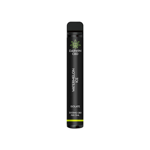 Darwin 300mg CBD Isolate Disposable Vape Device 600 Puffs