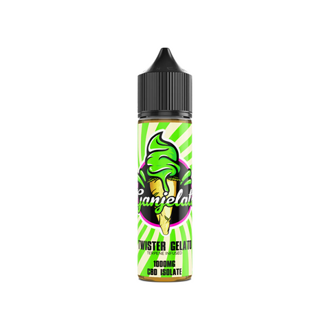 Ganjelato 1000mg CBD Isolate E-liquid 50ml (50VG/50PG)