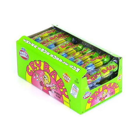USA Cry Baby Bubble Gum 36 Pack - 653g