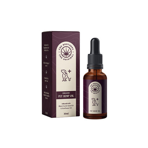 CBD Brothers Organic Pet Hemp Oil - 30ml