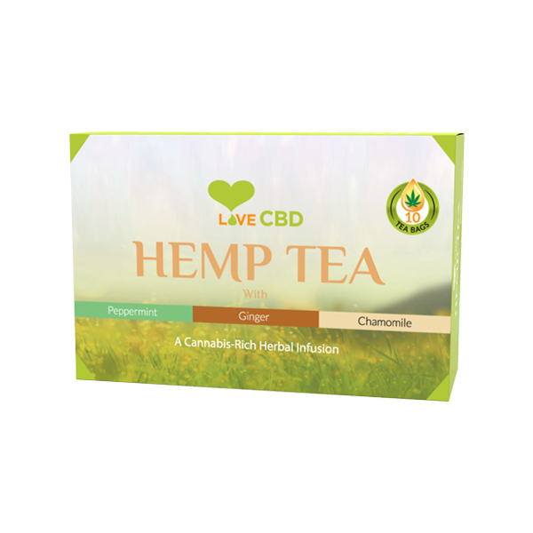 Love CBD Hemp Tea Bags - 10 Bags