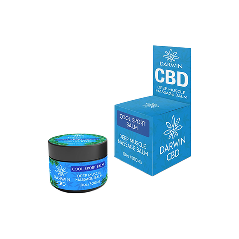 Darwin CBD 500mg Cool Sport Balm - 10ml