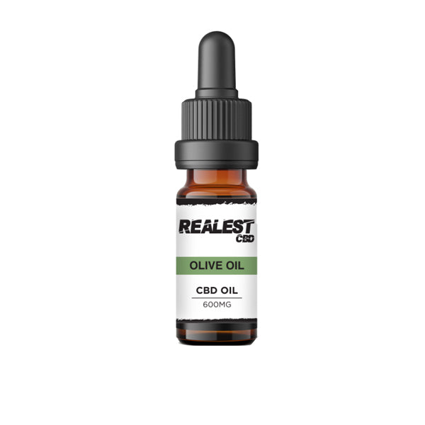 Realest CBD 600mg Broad Spectrum CBD 10ml Olive Oil (BUY 1 GET 1 FREE)