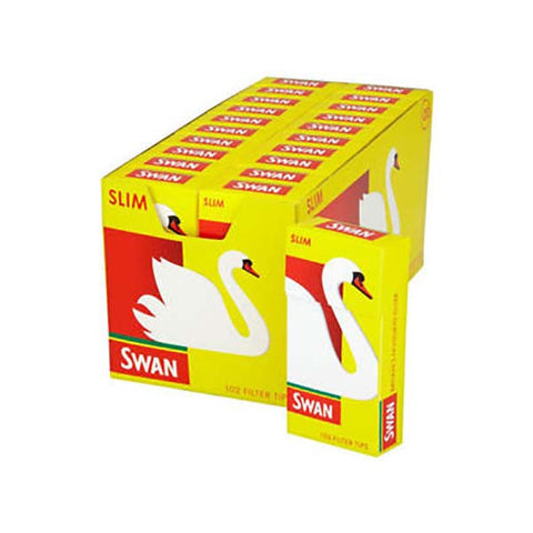 20 Swan Slim PreCut Filter Tips